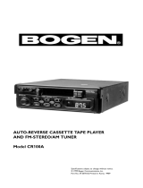 Bogen CR100A User manual