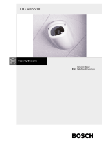Bosch Appliances Security Camera LTC 9365/00 User manual