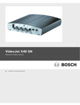 Bosch X40 SN User manual