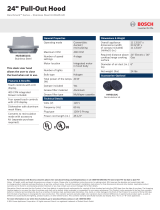 Bosch HUI54451UC Product information