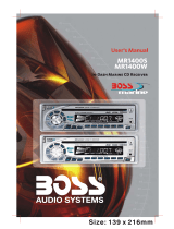 Boss marine MR1400S User manual