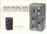 Bowers & Wilkins 808 User manual