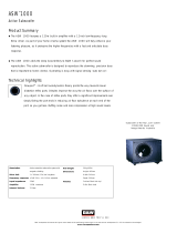 Bowers & Wilkins ASW 1000 User manual