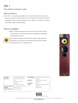 Bowers & Wilkins CDM 7 User manual