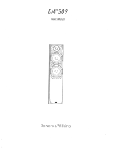 Bowers & Wilkins DM 309 User manual