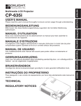 BOXLIGHT CP-635i User manual