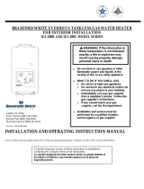 Bradford White EVERHOT IGI-180R Series User manual