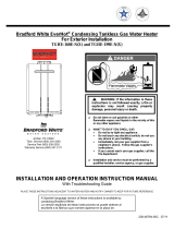 Bradford White EverHot TGHE-160E-N User manual