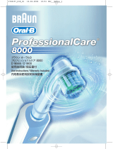 Braun Professional Care 8000 User manual