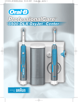 Braun Professional Care 8500 DLX OxyJet Center User manual
