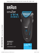 Braun cruXer 5 Face 5734 User manual