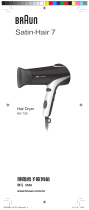 Braun HD730, Satin Hair 7 User manual