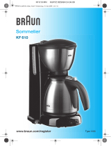 Braun KF 610 User manual