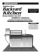 Brinkmann Backyard Kitchen 810-3620-0 User manual