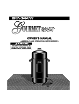 Brinkmann Electric Smoker User manual