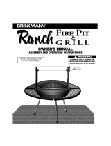 Brinkmann Ranch Fire Pit & Grill User manual