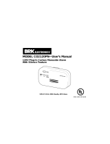 BRK electronic CO2120PN User manual