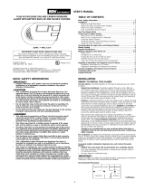 BRK electronic Model GCO1 User manual