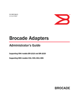 Brocade Communications Systems 825 User manual