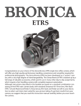 Bronica ETRS User manual