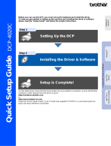 Brother DCP-4020C User manual