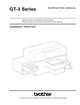 Brother GT-3 User manual