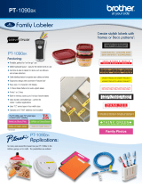 Brother PT-1090BK Quick start guide