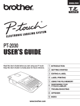 Brother PT-2030AD User manual