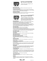 Brunton Ped 1204 & Ped 1203 User manual