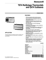 Bryant Thermostat Q674 User manual