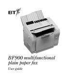BT BF900 User manual