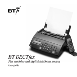 BT DECTfax Fax machine and digital system User manual
