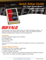 Buffalo WLI-CB-G54S User manual