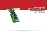 Buffalo Technology WLI2-PCI-G54S User manual