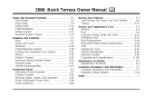 Buick Terraza User manual