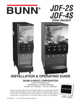 Bunn JDF-4S User manual