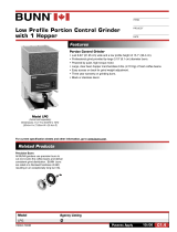 Bunn E9004.7003B User manual