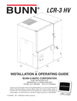 Bunn-O-Matic LCR-3 HV User manual