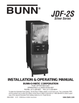 Bunn JDF-2S User manual