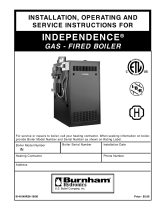 Burnham IN12 User manual