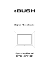 Bush DPF801/DPF1001 User manual