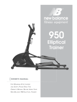 Bushnell Elliptical Trainer 950 User manual