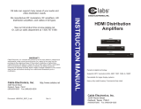 Cable Electronics CE Labs HM21DA User manual