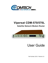Comtech EF Data Vipersat CDM-570L User manual