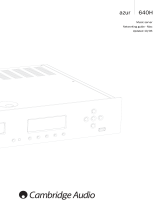 Cambridge Audio Azur 640H User manual