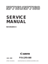 Canon NP7161 User manual