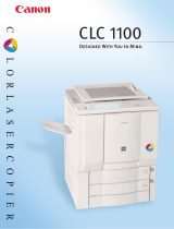 Canon CLC1100 User manual
