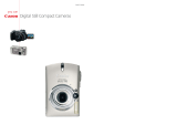 Canon Compact Cameras User manual