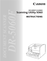 Canon DR-5060F Owner's manual