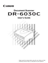 Canon DR-6030C User manual